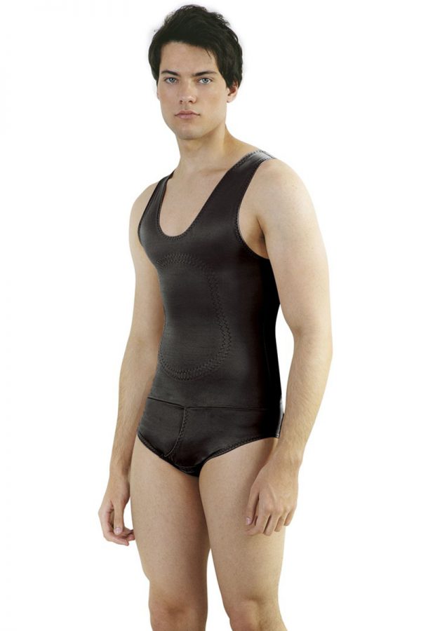 BELOW KNEE SHAPEWEAR WITH WIDE SHOULDER STRAPS AND PRE-MOLDED SEAMLESS CUP